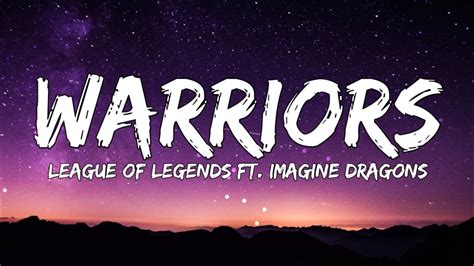 warrior lyrics|warriors lyrics league of legends.